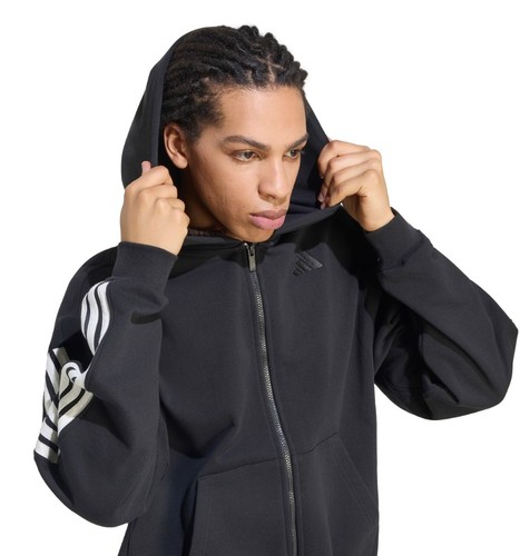 קפוצ'ון אדידס adidas Kit 3-Stripes Full-Zip Hoodie | גברים