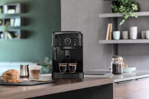 ‏⁧מכונת קפה אוטומטית דלונגי ⁦DeLonghi ECAM12.121.B⁩ שחור⁩‏