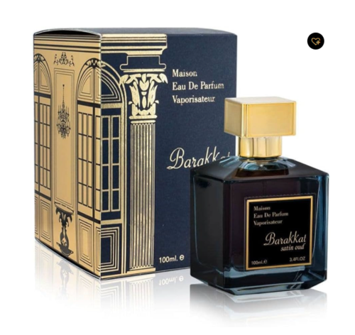 Barakkat Satin Oud Fragrance World (Oud Satin Mood MFK) 100 ML EDP