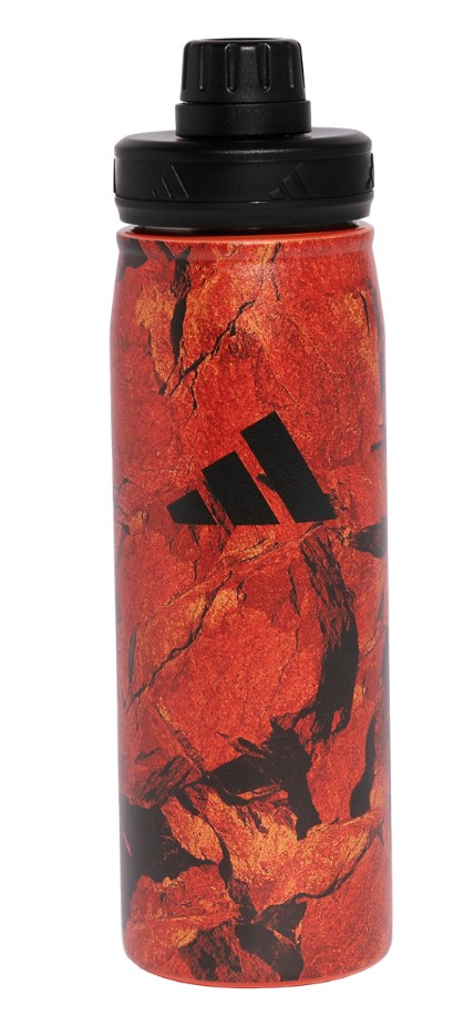 בקבוק ספורט אדידס  adidas Graphic Metal Water Bottle | כתום 600 מ"ל