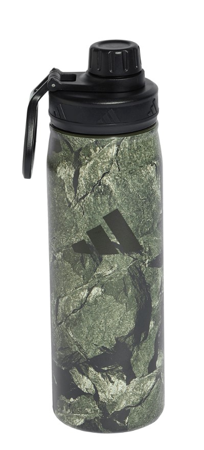 בקבוק ספורט אדידס  adidas Graphic Metal Water Bottle | ירוק 600 מ"ל