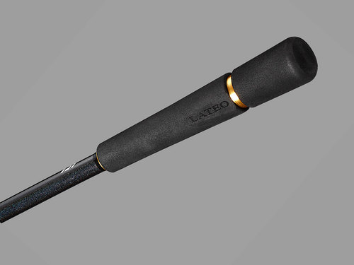 חכת ספינינג דייהו לאטאו Daiwa Lateo 90L-K לדייג לברקים ,פלמידות ועוד טורפים מחוף הים ומהמזח תמונת ידית