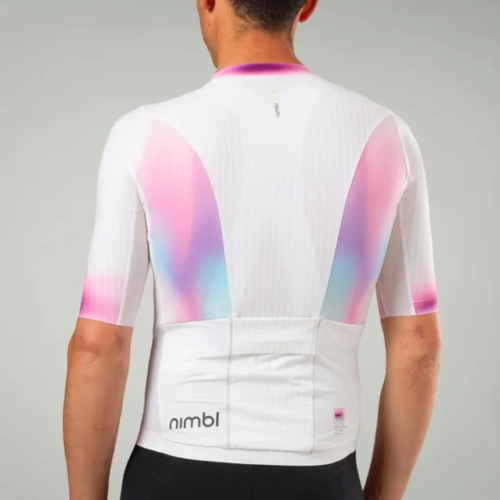 חולצת רכיבה לב/סג - NIMBLE ULTIMATE AERO UOMO