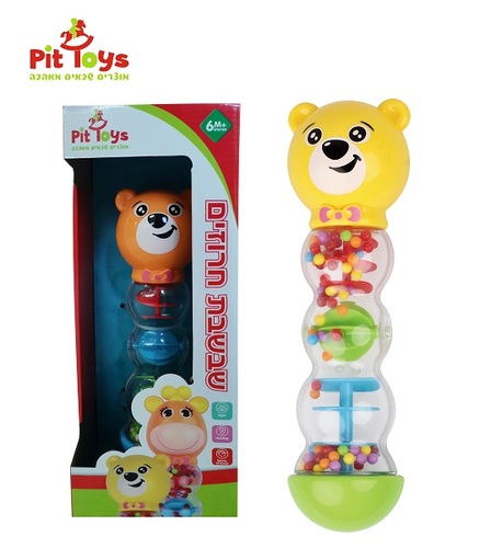 שבשבת חרוזים דובי pit toys