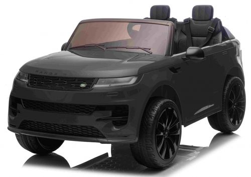 ג'יפ ממונע לילדים 24V דו-מושבי Land Rover Range Rover Sport עם שלט רחוק וגלגלי EVA - שחור