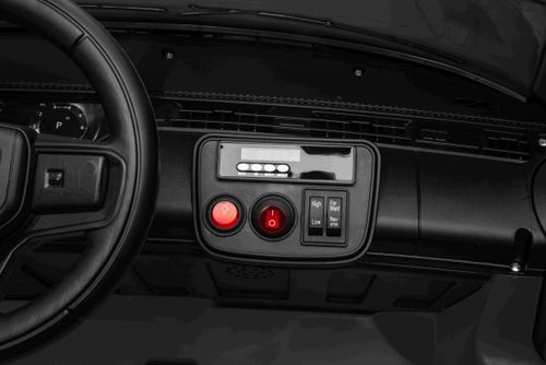 ג'יפ ממונע לילדים 24V דו-מושבי Land Rover Range Rover Sport עם שלט רחוק וגלגלי EVA - שחור