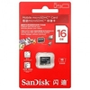 כרטיס זיכרון SanDisk Micro SDHC 16GB SDSDQ-016G