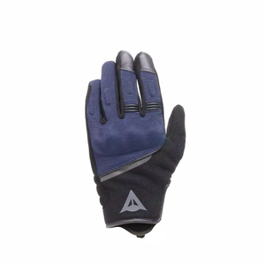 כפפות רכיבה קיץ בשילוב עור שחור כחול – DAINESE METRAX AIR