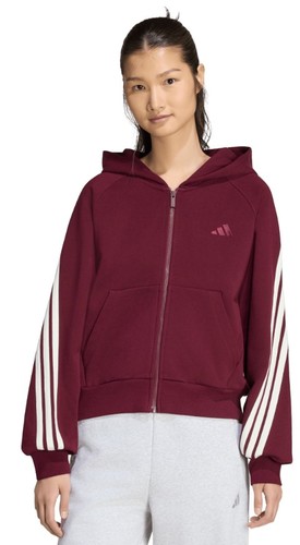 קפוצ'ון אדידס adidas Kit 3-Stripes Full Zip Hoodie | נשים