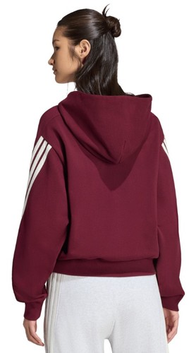 קפוצ'ון אדידס adidas Kit 3-Stripes Full Zip Hoodie | נשים