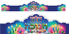 20 כתר סמלי חנוכה עליז בעיטורי זהב רקע כחול