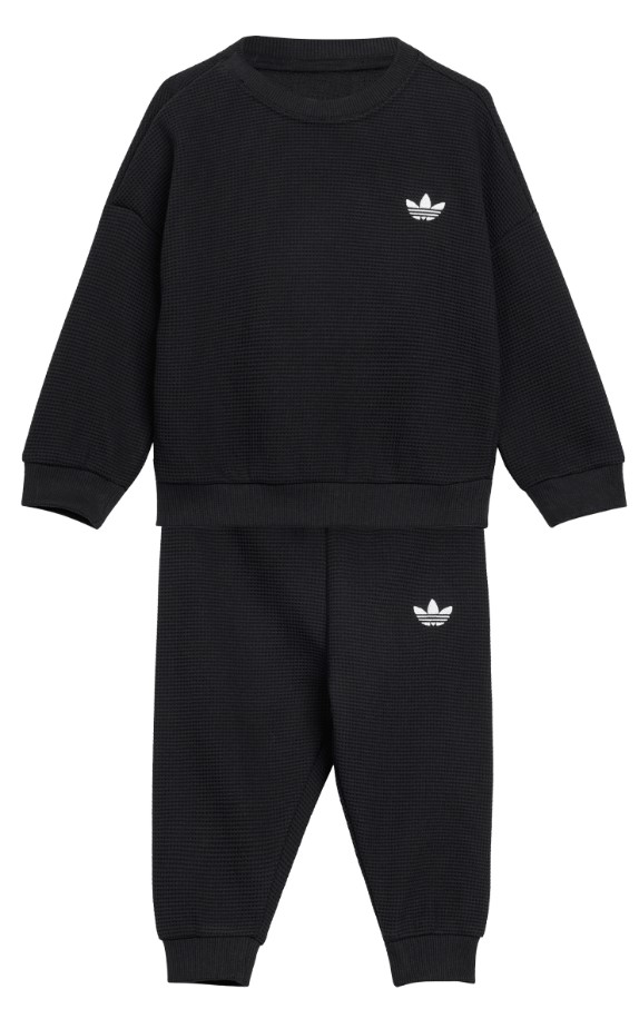 חליפת אדידס adidas Loose Waffle Sweat Jogger Set | פעוטות
