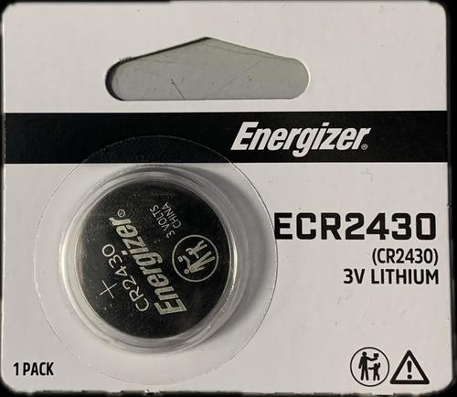 סוללת  ENERGIZER ליתיום  CR2430     באריזת  1 יחידה 