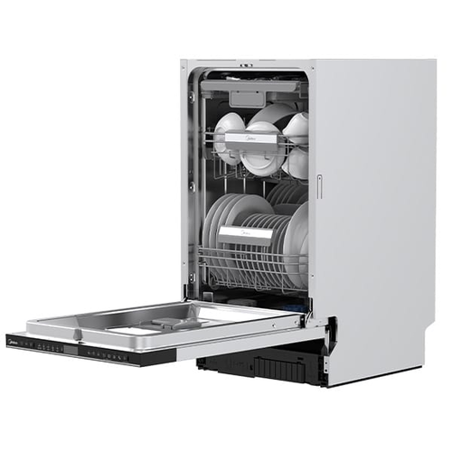 ‏⁧מדיח כלים אינטגרלי צר ⁦Midea⁩ מידאה ⁦WQP8-W7704M/6473⁩⁩‏