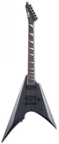 esp ltd arrow-1000 charcoal metallic satin electric guitar