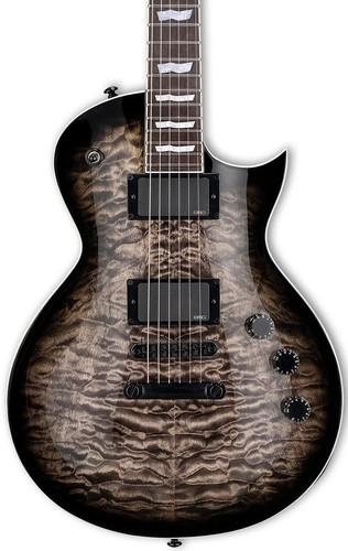 זווית נוספת esp ltd ec-400 see-thru black sunburst electric guitar