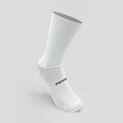 גרבי רכיבה לבן -NIMBLE & NIKE ULTIMATE AERO