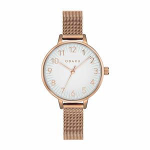 שעון אובקו Obaku לאישה Graf דגם V237LXVIMV