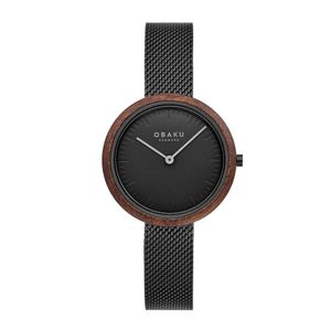 שעון אובקו Obaku לאישה דגם V245LXBBMB