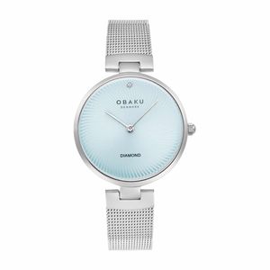שעון אובקו Obaku לאישה Diamant Sky דגם V256LXCMMC