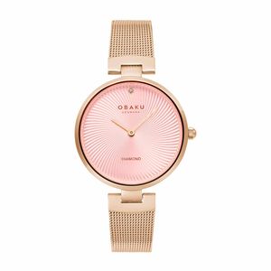 שעון אובקו Obaku לאישה Peony דגם V256LXVPMV