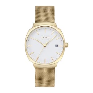 שעון אובקו Obaku לאישה דגם V273LDGWMG