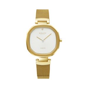 שעון אובקו Obaku לאישה Brilliant-gold דגם V277LXGIMG