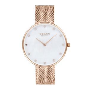 שעון אובקו Obaku לאישה דגם V288LXVWHV