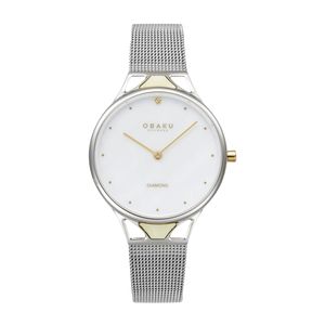 שעון אובקו Obaku לאישה דגם V302LXCWMC