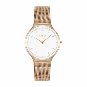 שעון אובקו Obaku לאישה Slank Lille דגם V306LXVWMV