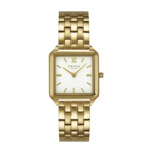 שעון אובקו Obaku לאישה Graf דגם V309LXGWSG