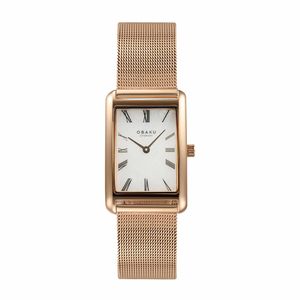 שעון אובקו Obaku לאישה Linde Rose דגם V311LXVWMV