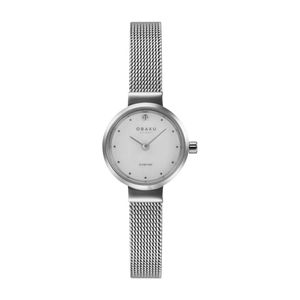 שעון אובקו Obaku לאישה Blink דגם V313LXCWMC