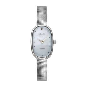 שעון אובקו Obaku לאישה Flamme Steel דגם V321LXCWMC