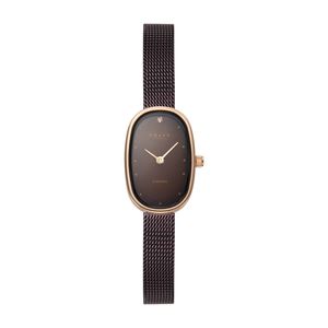 שעון אובקו Obaku לאישה Flamme Walnut דגם V321LXVNMN