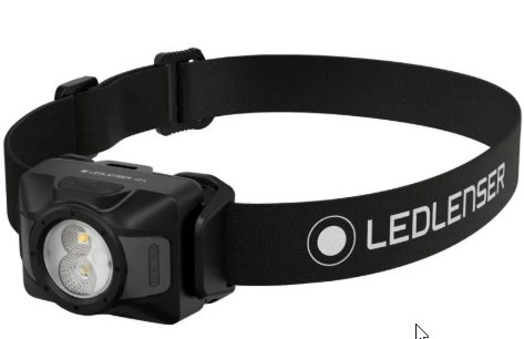 פנס ראש HF4 שחור 450 לומנס מבית Ledlenser