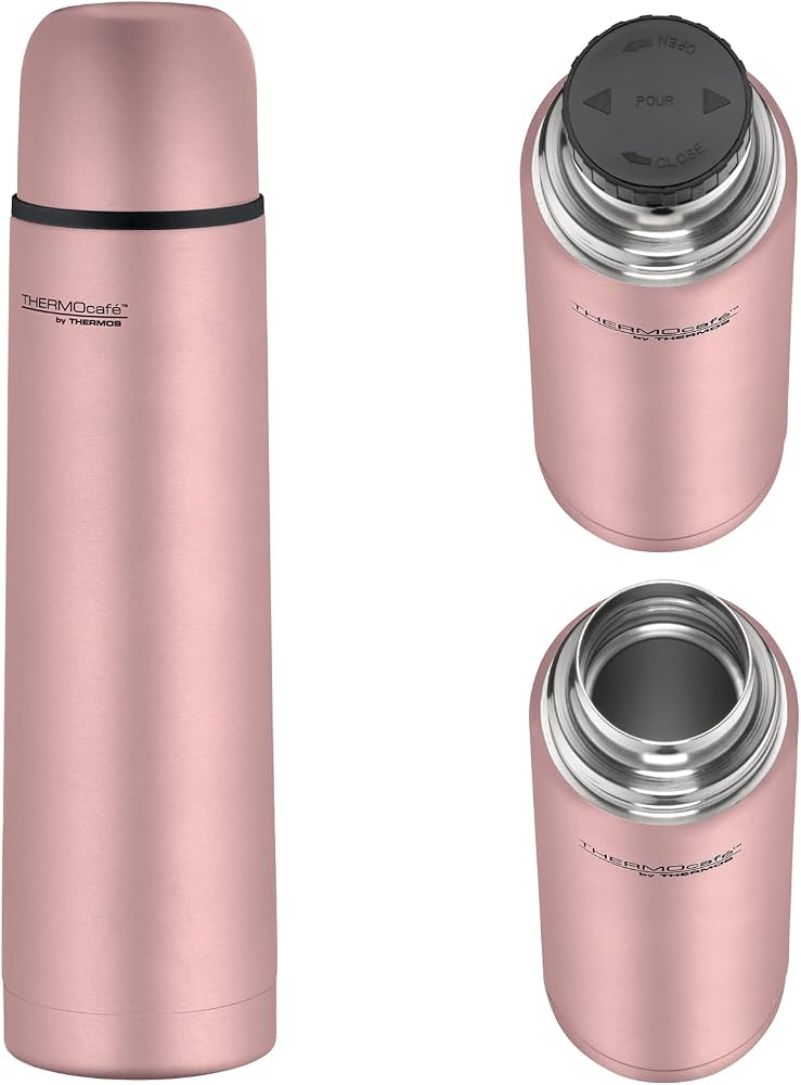 תרמוס נירוסטה זהב 1 ליטר | Thermos