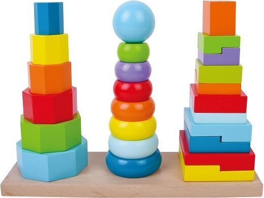שלוש מגדלים באחד -השחלות - Pit Toys