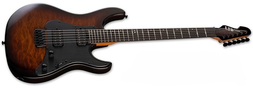 זווית נוספת esp ltd sn-1000ht dark brown sunburst electric guitar