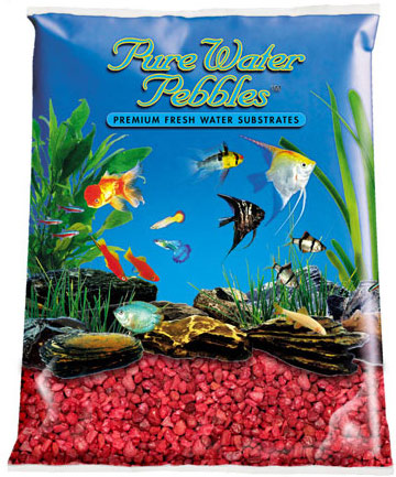 נייצרס אושן חצץ קורנט רד 907 גרם - CURRENT RED AQUARIUM GRAVEL