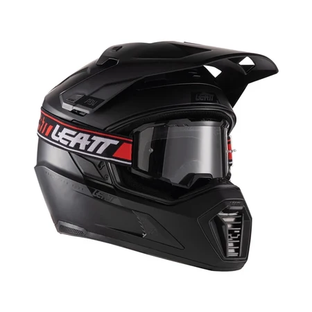 קסדת אדוונצ'ר ליט שחור - Leatt ADV 7.5 + משקף 2.5 | Black