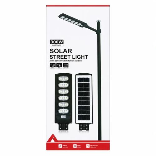 פנס רחוב/הצפה סולארי פרימיום – דגם “SOL-TITAN 300”