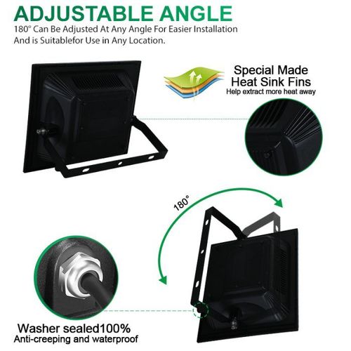 פנס הצפה סולארי מקצועי Dual-Light  300W – דגם TITAN-S300