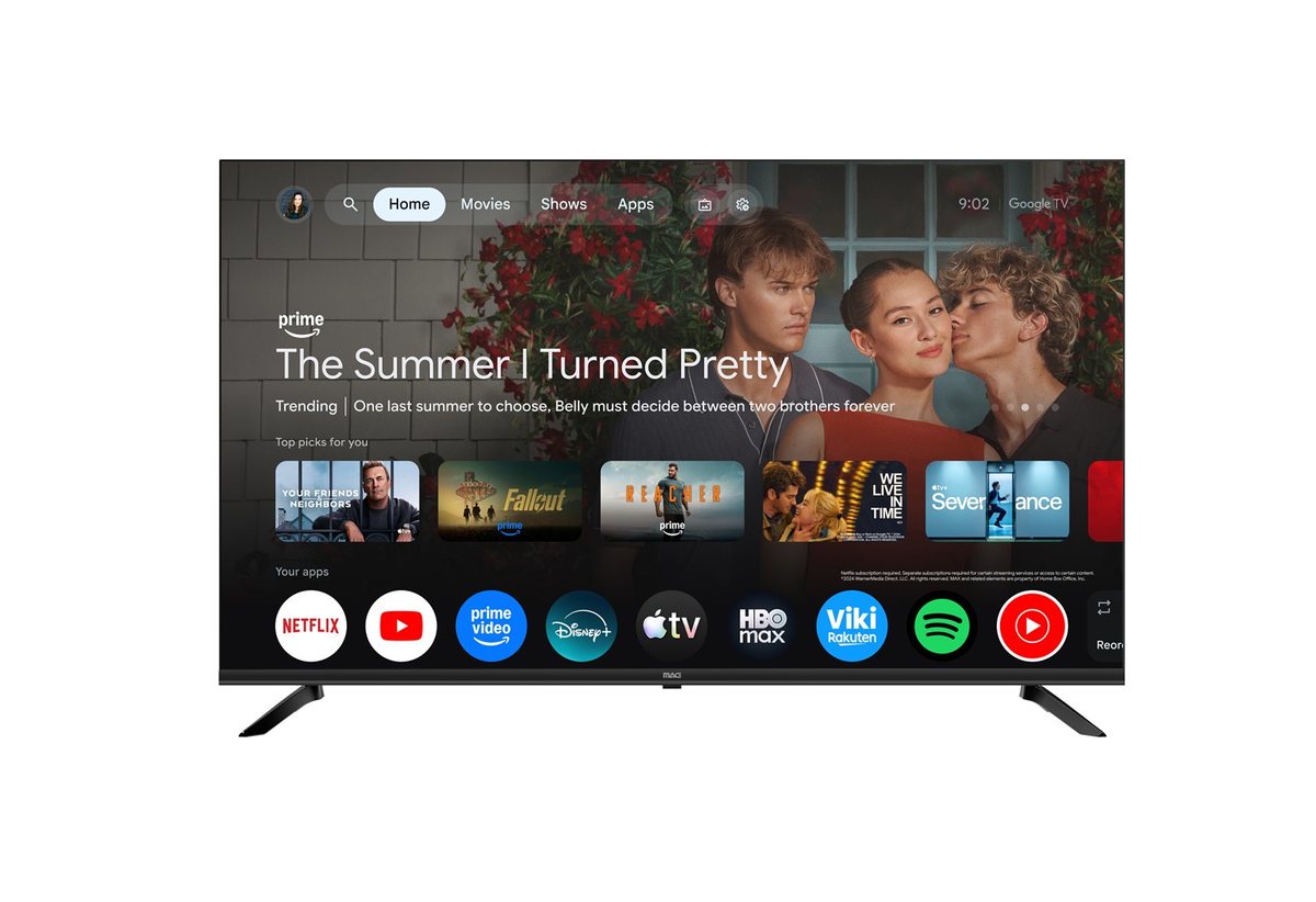 טלוויזיה מאג טלוויזיה חכמה MAG 55" 4K UHD Google TV דגם G55Q26