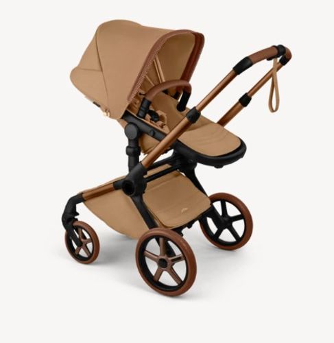 עגלת בוגבו פוקס 5 החדשה Fox 5 Bugaboo מתקפלת בקלות ביד אחת עם העריסה מהדורה מוגבלת Stella McCartney