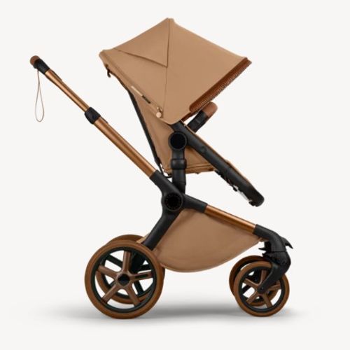 עגלת בוגבו פוקס 5 החדשה Fox 5 Bugaboo מתקפלת בקלות ביד אחת עם העריסה מהדורה מוגבלת Stella McCartney