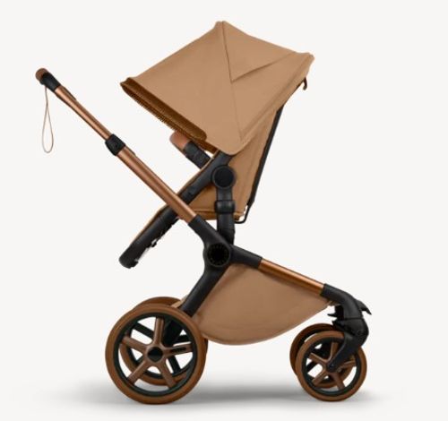 עגלת בוגבו פוקס 5 החדשה Fox 5 Bugaboo מתקפלת בקלות ביד אחת עם העריסה מהדורה מוגבלת Stella McCartney