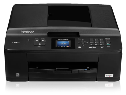מדפסת הזרקת דיו משולבת Brother MFC-J430W – מבט חזית