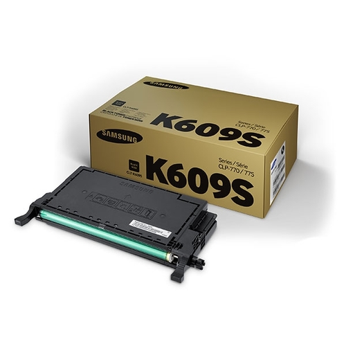 טונר שחור מקורי סמסונג CLT-K609S לסדרת CLP-770/775 – מחסנית וקרטון זהוב