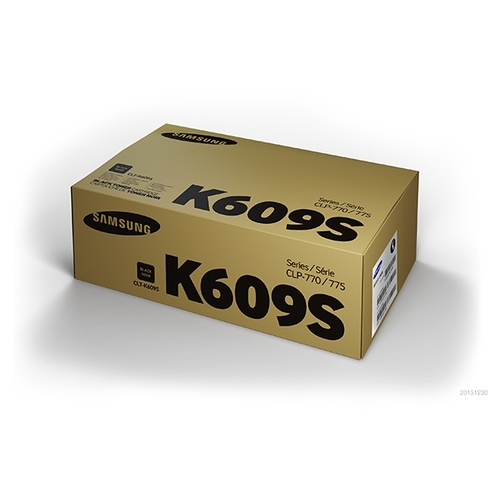 קרטון טונר שחור מקורי סמסונג CLT-K609S לסדרת CLP-770/775 – אריזה בלבד